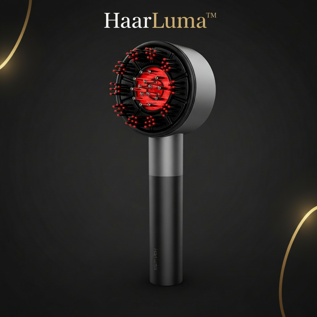 HaarLuma Hero with Logo